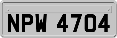 NPW4704
