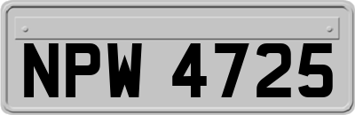 NPW4725