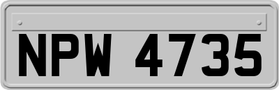 NPW4735