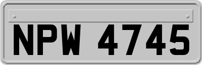 NPW4745