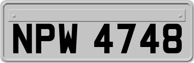 NPW4748