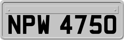NPW4750