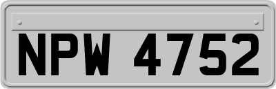 NPW4752