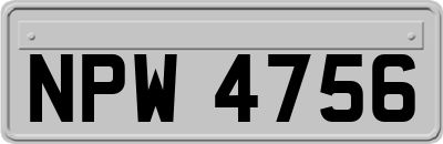 NPW4756