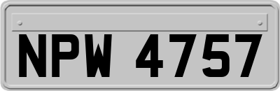 NPW4757