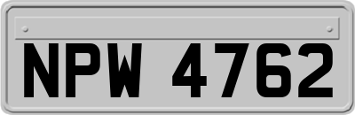 NPW4762