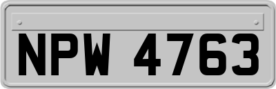 NPW4763