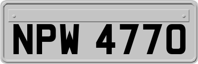 NPW4770