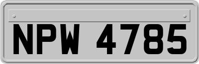 NPW4785