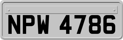 NPW4786