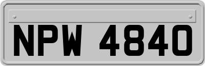NPW4840