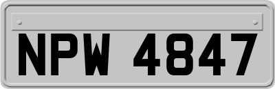 NPW4847