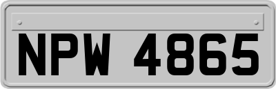 NPW4865