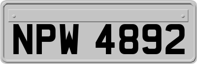 NPW4892