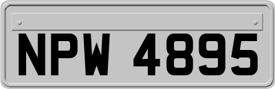 NPW4895