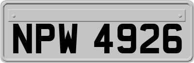 NPW4926