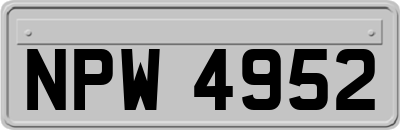 NPW4952