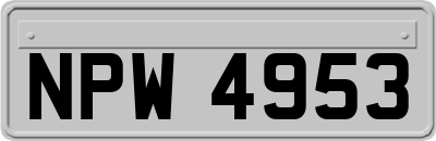 NPW4953