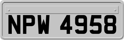 NPW4958