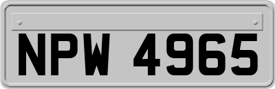 NPW4965