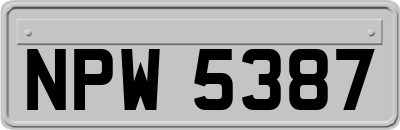 NPW5387