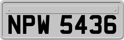 NPW5436