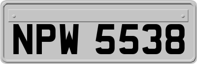 NPW5538