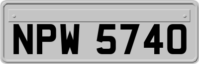 NPW5740