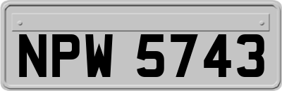 NPW5743