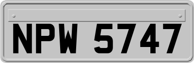 NPW5747