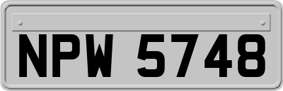 NPW5748