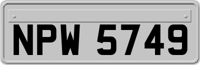 NPW5749