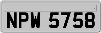 NPW5758
