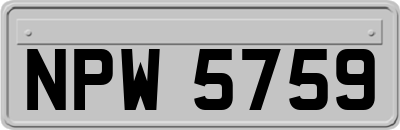 NPW5759