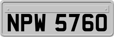 NPW5760
