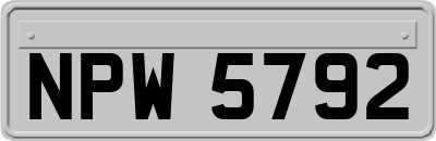 NPW5792