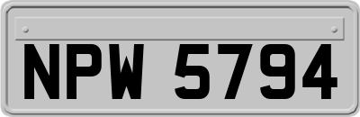 NPW5794