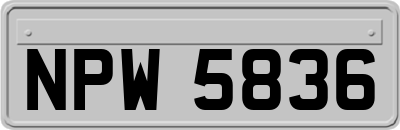 NPW5836