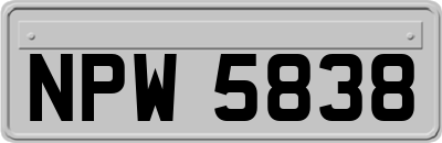 NPW5838