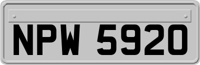 NPW5920
