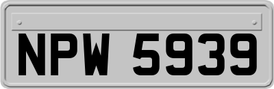 NPW5939