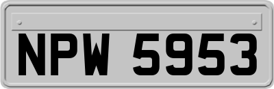 NPW5953