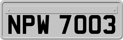 NPW7003