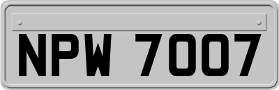 NPW7007