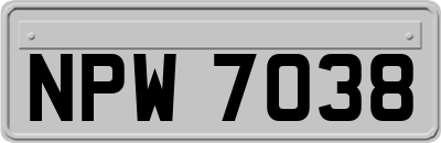 NPW7038