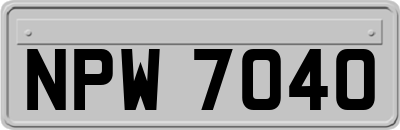 NPW7040