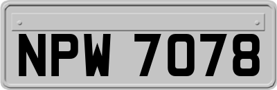 NPW7078