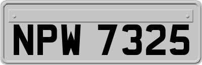 NPW7325