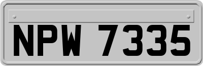 NPW7335
