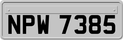 NPW7385